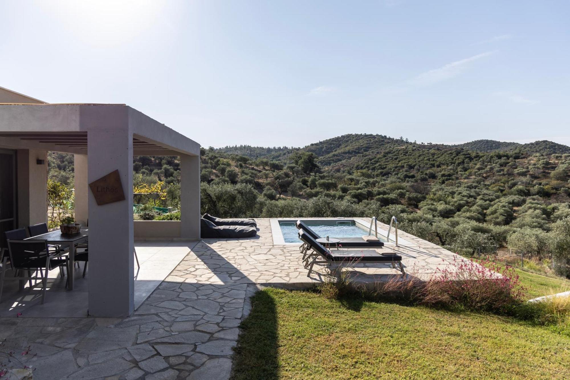 Fari Stone Villas Skála Marión Exterior foto