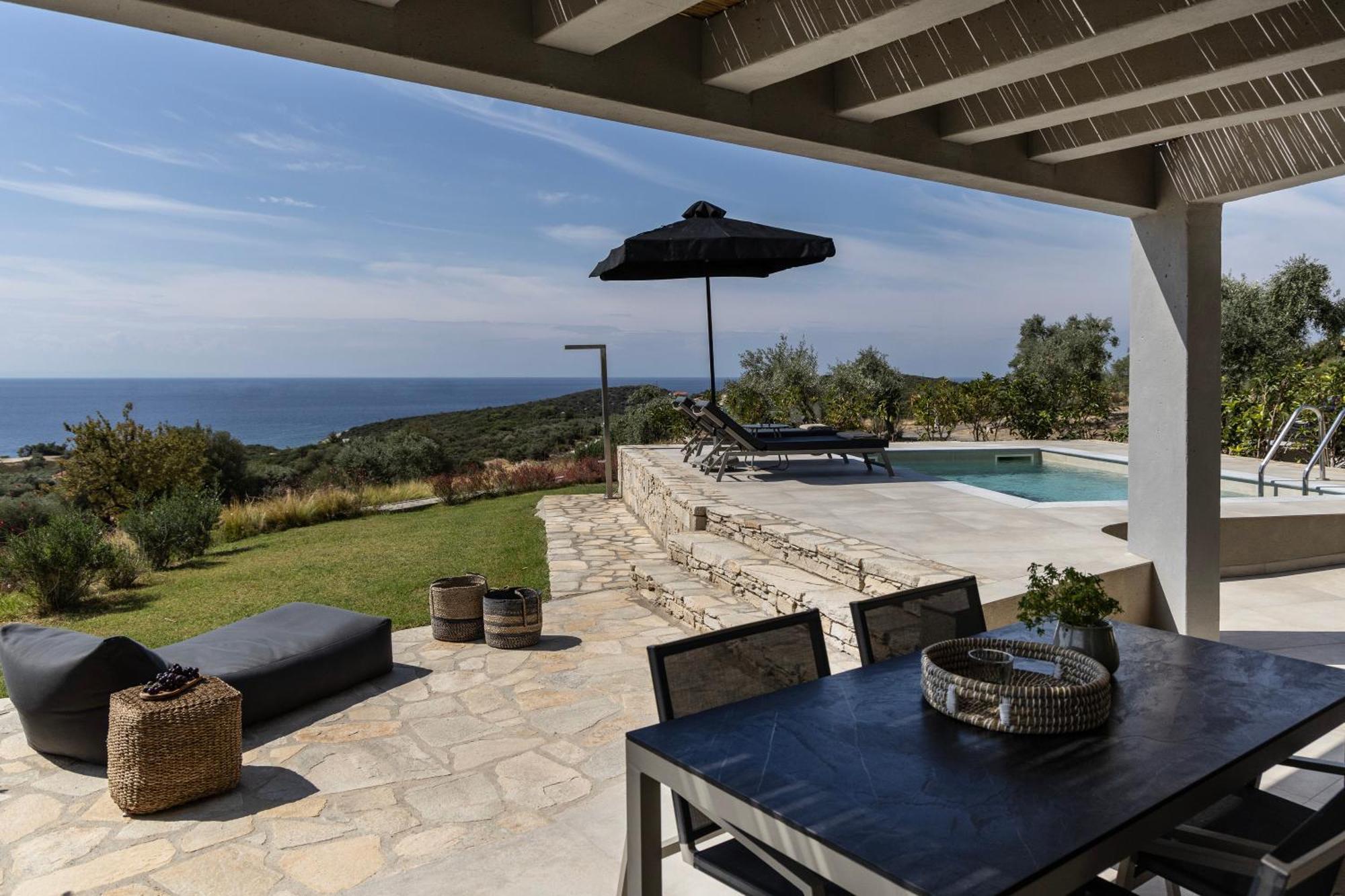 Fari Stone Villas Skála Marión Exterior foto